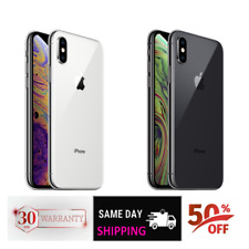Apple iPhone XS srebrny / szary 256GB|64GB GSM odblokowany Verizon Tmobile Att iOS, używany na sprzedaż  Wysyłka do Poland