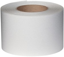Rollo de corte de 4" CLARO cinta de seguridad antideslizante de goma empuñaduras para escalones de escaleras interiores 12 pies segunda mano  Embacar hacia Mexico