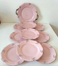Service porcelaine rose d'occasion  Auxerre