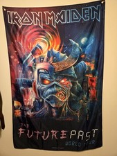 Bandeira da turnê mundial do Iron Maiden Future Past comprar usado  Enviando para Brazil