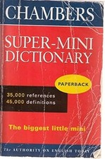 Chambers Super Mini Dicionário de Inglês, Câmara, Usado; Livro Muito Bom comprar usado  Enviando para Brazil