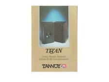 Brochure parleurs tannoy d'occasion  Rennes-