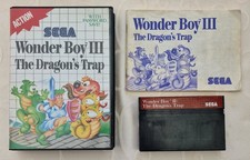 Wonderboy III The Dragon`s Trap Sega Master System OVP  Anleitung Spiel comprar usado Wonderboy III The Dragon`s Trap Sega Master System OVP  Anleitung Spiel comprar usado  Enviando para Brazil