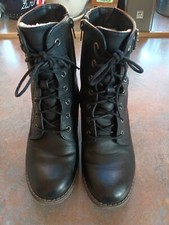Rieker damenstiefel schwarz gebraucht kaufen  Floß