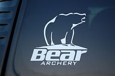 Usado, Adesivo de vinil Bear Archery decalque arco caça caça caçador caminhão janela de carro (V181) comprar usado  Enviando para Brazil