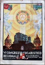 Cartolina commemoratica macera usato  Porto Recanati