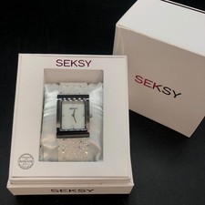 Seksy crystal wristwatch for sale  ROMFORD