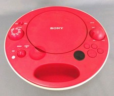 Sony ZS-E5 Leitor de CD Vermelho Rádio AM/FM MP3 AUX Estéreo Y2K Boombox com Cabo Funciona  comprar usado  Enviando para Brazil