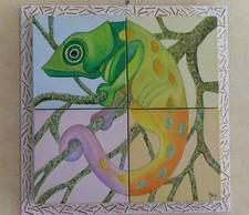 Cadeau original caméléon d'occasion  Firminy