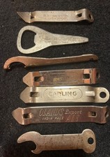 7 abridores de garrafas vintage Labatt's Oland's Schooner Carling Alberta Rheingold comprar usado  Enviando para Brazil