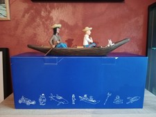 Tintin milou pirogue d'occasion  Diemeringen