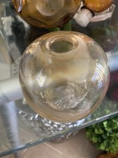 Vaso de vidro australiano Amanda Louden 9cmx9cm redondo assinado comprar usado  Enviando para Brazil
