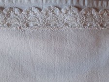 Drap bordure dentelle d'occasion  Monnetier-Mornex