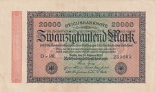 20000 mark reichsbanknote gebraucht kaufen  Freital