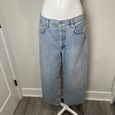 Jeans folgado AGOLDE baixo pendurado cor: libertino tamanho: 28 comprar usado  Enviando para Brazil