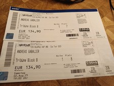 Andreas gabalier konzert gebraucht kaufen  Hohenwart