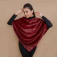Poncho xale feminino envoltório capa macia e confortável para qualquer ocasião comprar usado  Enviando para Brazil