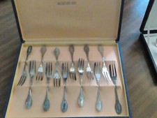 Servizio forchettine argento usato  Napoli