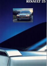 Catalogue brochure Renault 25 06/1990 Suisse en français, usado comprar usado  Enviando para Brazil