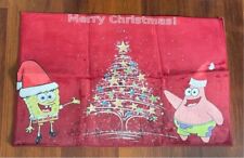 Tappeto natalizio spongebob usato  Biella