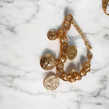 Gold plated bracelet for sale  SITTINGBOURNE