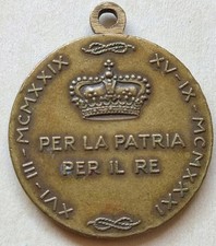 Medaglia per patria usato  Roma