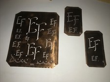Wäschemonogramm schablone sti gebraucht kaufen  Emmerich