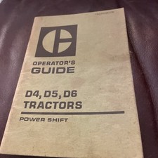 Usado, Tratores Caterpillar 1974 Operator’s Guide D4, D5, D6 câmbio de potência. # FEO45080-06 comprar usado  Enviando para Brazil