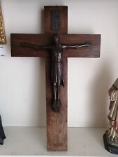 Antique vintage crucifix for sale  STEVENAGE