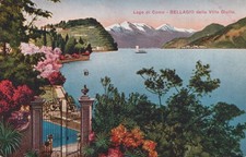 Cartolina bellagio como usato  Bologna
