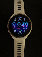 Smartwatch Garmin Forerunner 965 GPS corrida AMOLED branco titânio comprar usado  Enviando para Brazil