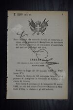 Regio decreto umberto usato  Monte di Procida