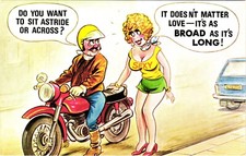 Postcard saucy seaside for sale  NEWCASTLE