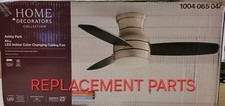 Ventilador de teto Home Decorators Ashby Park 44" níquel escovado somente peças de reposição comprar usado  Enviando para Brazil