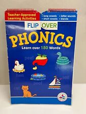 Flip Over Phonics Large 19x13" Classroom Chart Homeschool Learning to Read K-2 comprar usado  Enviando para Brazil