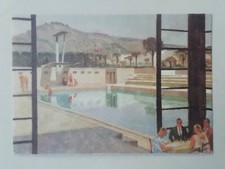 Cartolina prima mostra usato  Roma
