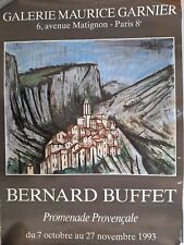 Litografia original assinada numerada Bernard Buffet. Promenade Provence ", usado comprar usado  Enviando para Brazil