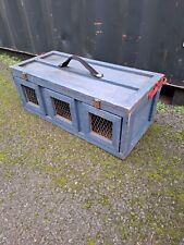 Vintage blue wooden for sale  BROMLEY