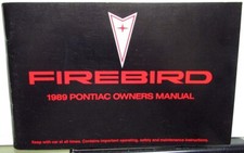 1989 pontiac firebird for sale  Holts Summit