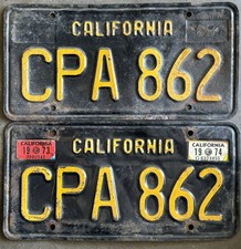 1963 california license for sale  Spokane