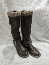 Damen stiefel braun gebraucht kaufen  Prösen