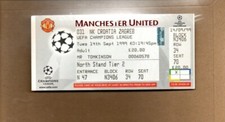 Unused ticket manchester for sale  LONDON