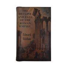 The Decline And Fall Of The Roman Empire - Leather Covered, Wood Hardback Book comprar usado  Enviando para Brazil