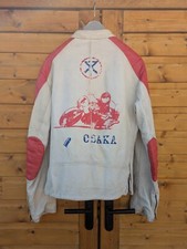 Motorcycle jacket leather for sale  BOLTON