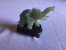 Statuina elefante giada usato  Napoli