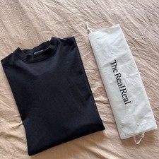 Camiseta BALENCIAGA preta de algodão oversized manga longa M comprar usado  Enviando para Brazil