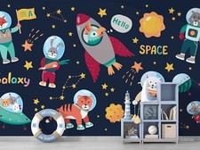 Papel de parede 3D Animal Constellation Space murais de parede removível comprar usado  Enviando para Brazil
