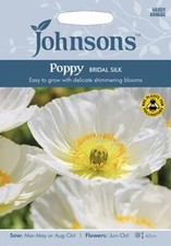 Poppy bridal silk for sale  NEWMARKET