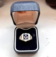 Masonic hallmarked silver for sale  GLASGOW