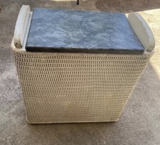 White wicker laundry for sale  Hanson